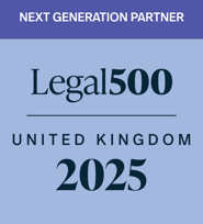 Legal 500: UK Next Gen Partner